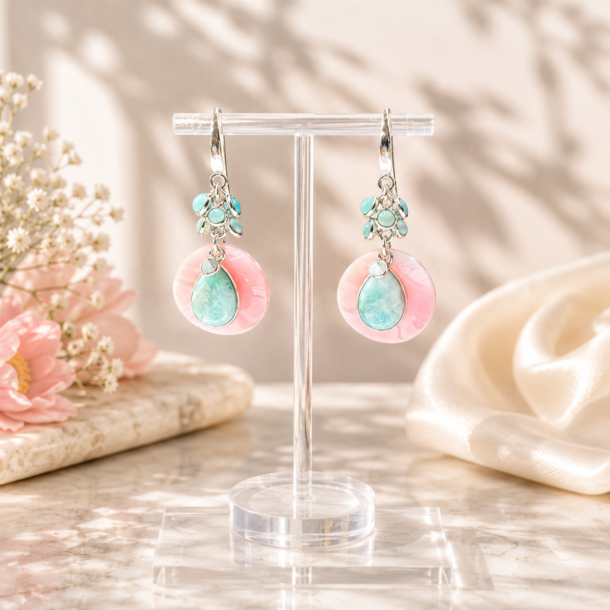 Pretty in Pink Earrings