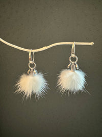 Psychedelic “Fur” Earrings