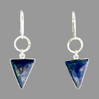 Jersey Shore Deep Blue Earrings