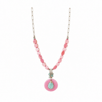 Isn’t She Pretty in Pink Necklace