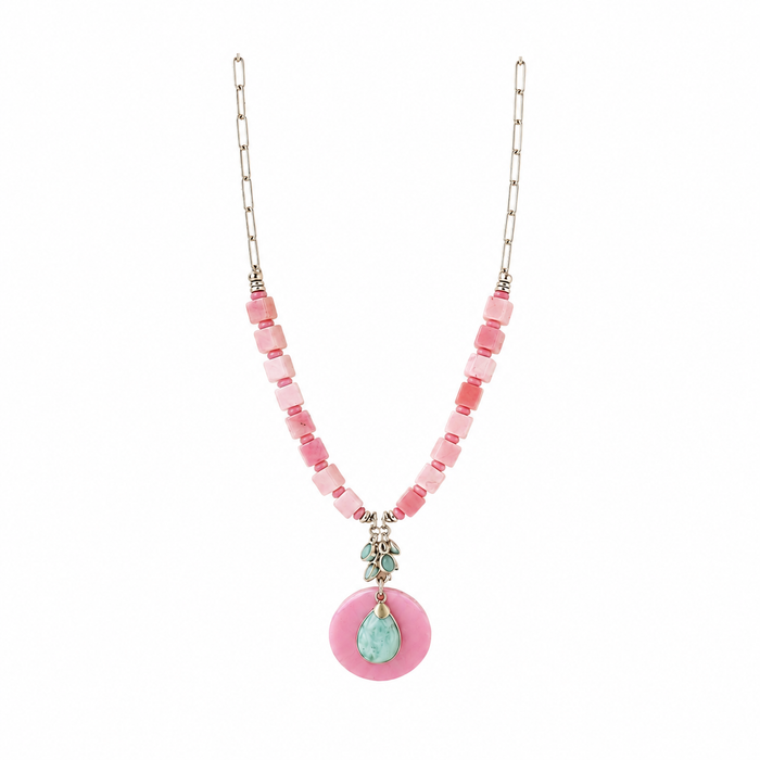 Isn’t She Pretty in Pink Necklace