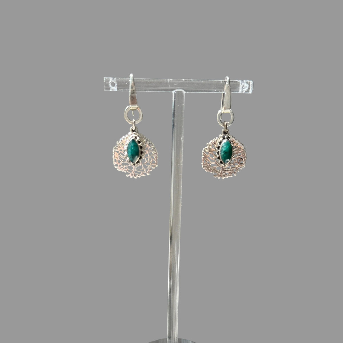 Emerald Reef Earrings